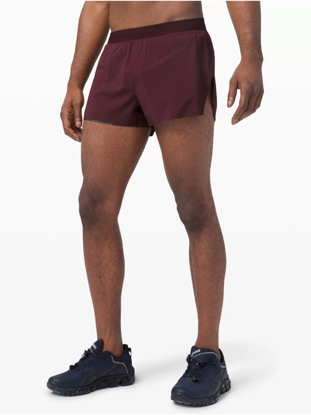 Lululemon Fast & Free Running Shorts 3” S Maroon